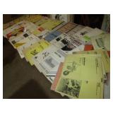 40+ PARTS CATALOGS, OPERATOR ,SALES PIECES ON