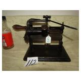 MGREENWOOD MFG. FLUTER , EARLY PAT #