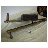 TRIUMPH HAND CORN PLANTER W/ MUSTARD PAINT