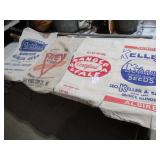 4 DIFFERENT SEED BAGS