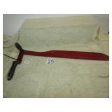 OVB HAY KNIFE ,PAT. SEPT. 1899 W/ RED PAINT