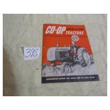 COLORED SALES BOOKLET ON CO-OP GASOLINE & DIESEL