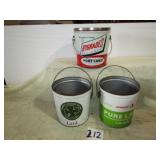 3- 4LB LARD TINS- ARMOUR, HY GRADE, YOUNGS