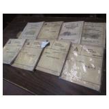 8- EARLY AC PARTS CATALOGS