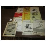 10- ASSORTED IMP. MANUALS