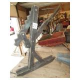 WOOD WAGON JACK W/ BLACK PAINT