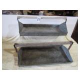 2 COLLECTIBLE METAL BLUEBERRY CARRIERS