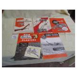 5- VINTAGE COLORED SALE PIECES ON CO-OP FARM