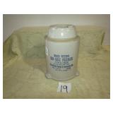 RED WING POULTRY WATERER - W/ CRACK, NO BOTTOM