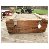 WOOD SHIPPING CONTAINER 200 FUZES