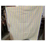 VINTAGE HAND STITCHED  STAR QUILT -70" X90"