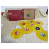 15+ CHILDREN STORY 45 RECORD ALBUMS