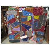 WOW! HEAVY COUNTRY MULTI COLOR FRIENDSHIP QUILT,