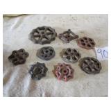 9- CAST IRON VALVE HANDLES