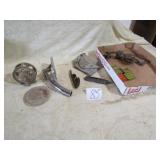 VINTAGE FLY REEL ;SHOCKING PEGS ; MORE