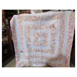 VINTAGE H S DOUBLE QUILTED TRIP AROUND THE WORLD