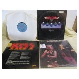 4- ROCK ALBUMS - KISS, EAGLES , MORE