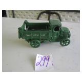 CAST IRON DUMP TRUCK