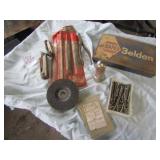 FILES ; ALLEN WRENCHES ; NAPA BOX W/ SUPPLIES