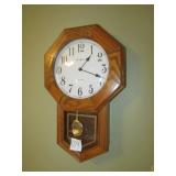 HOWARD MILLER WTCI "2011" 3 CHIME WALL CLOCK