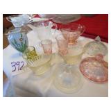 10 PIECES GLASSWARE