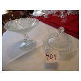 2- MISS AMERICA CANDY DISHES