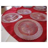 4- 101/4" DIVIDED PLATES -MISS AMERICA