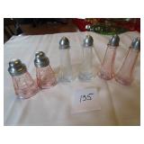 3- SETS SALT / PEPPER SHAKERS