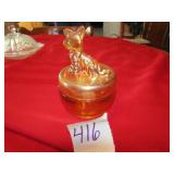 CARNIVAL SCOTTIE DOG CANDY DISH