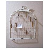 WIRE CLOTHES PIN WALL NOTE HOLDER