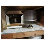 PUNCH BOWL SET ; TUPPERWARE ;CAKE PLATE