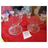 IRIS HERRINGBONE CANDLE HOLDERS