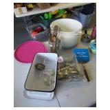 GRANITE PAN W/ LID ;TUPPERWARE ; KITCHEN