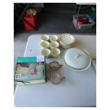 16 JEWEL TEA GLASSWARE ; MORE