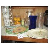 COLBALT BLUE VASE ; COFFEE MUGS ; MORE