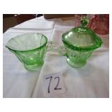 GREEN DEPRESSION TARROT SYLVAN SALT / PEPPER