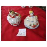 LITTLE RED RIDING HOOD CREAMER / SUGAR , 5"