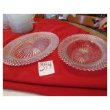 MISS AMERICA 12" SERVING PLATTER ; 10" SERVING