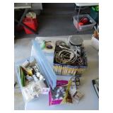 2 TOTES ELECTRICAL SUPPLIES ; TAPE ; MORE