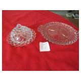 ANCHOR HOCKING WAFFLE PATTERN SERVING PLATTER ;