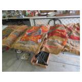 5- BURLAP POTATO BAGS