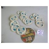 MACK ADVERTISING COASTERS - 70+