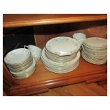 8 PLATE SETTING PRINCES CHINA ,RIVIERA DINNERWARE