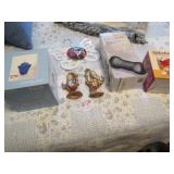 BLUE CANDY DISH ; FIGURINES ; MORE