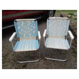 2- LAWN CHAIRS