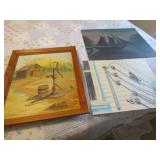 3 FRANCIS OLIVER OIL PAINTINGS