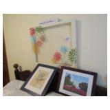 3 PICTURES ; WALL DECOR