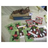10" COCA COLA POST CARDS ; COLGGING SHILD