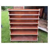 7 TIER COUNTRY STORE DISPLAT RACK 49" X 66" T