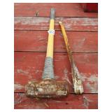 SLEDGE HAMMER ; PRY BAR